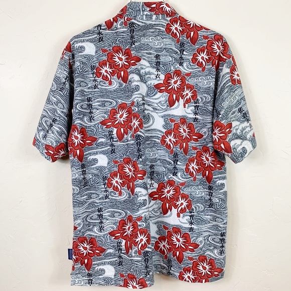 SIDEOUT Men’s Hawaiian Aloha Pocket Shirt L - Picture 3 of 4